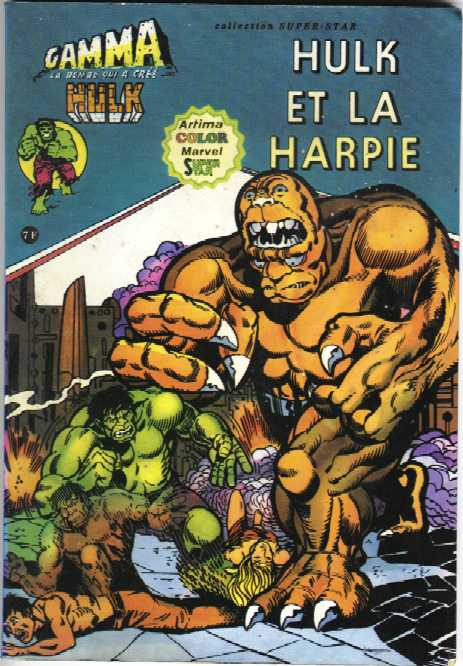 Scan de la Couverture Hulk Gamma n 7
